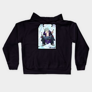 Iridescent Emaru Diamond Throne Kids Hoodie